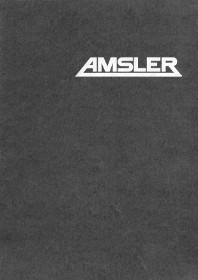 Amsler Integrator Anleitung