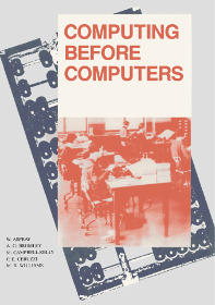 Aspray Computing before Computers